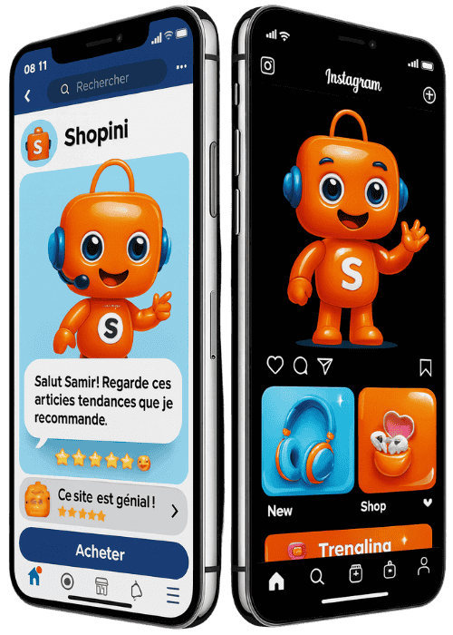 facebook instagram shopini e-commerce